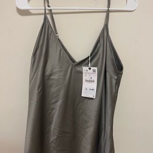 Source Unknown Gray Camisole